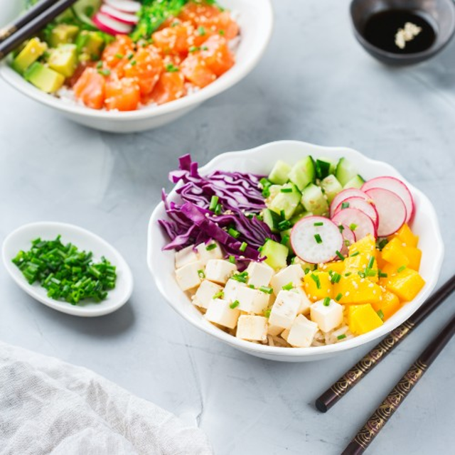 Organic Tofu Poke.