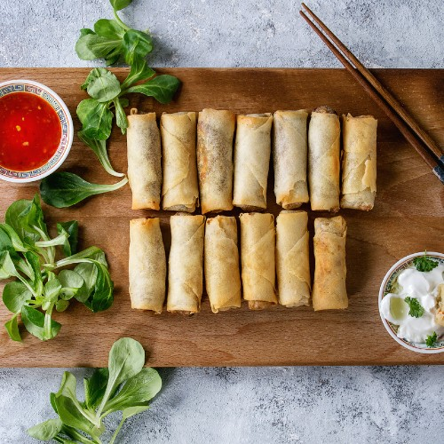 Vegetable Spring Roll.