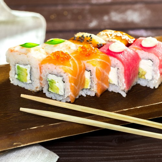Rainbow Roll.